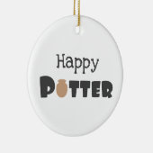 Happy Potter Keramisch Ornament (Rechts)