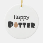 Happy Potter Keramisch Ornament (Voorkant)