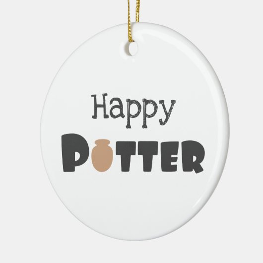 Happy Potter Keramisch Ornament (Links)