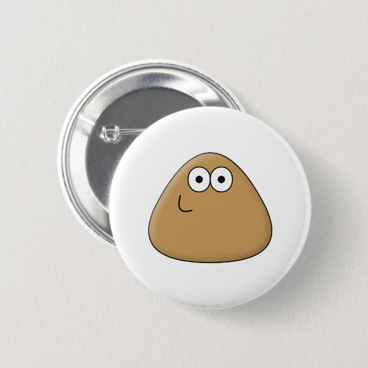 Happy Pou - Button (Voorkant /achterkant)