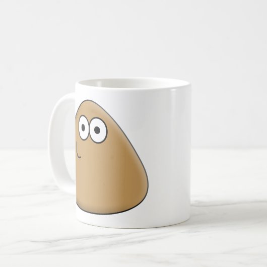 Happy Pou - Coffee Mok (Voorkant links)
