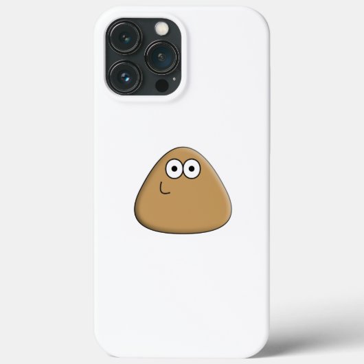 Happy Pou - iPhone 13 Pro Max Hoesje (Achterkant)