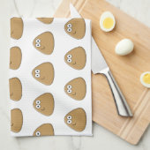 Happy Pou - Kitchen Towel Theedoek (Quarter Fold)