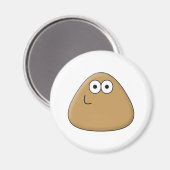 Happy Pou - Magnet (Voorkant / Achterkant)