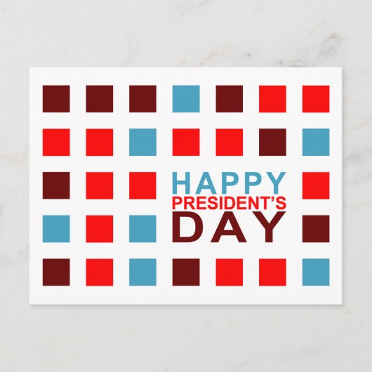 Happy President Day moskeeën Briefkaart (Voorkant)