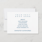 Happy President Day patriottic ice crème cone Kaart (Achterkant)