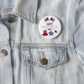 Happy President Day Ronde Button 5,7 Cm (In situ)