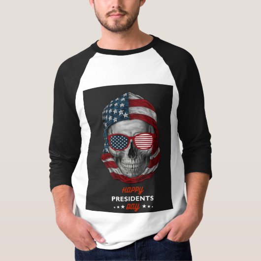 Happy President Day T-shirt (Voorkant)