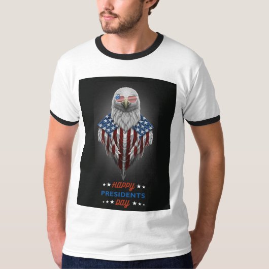 Happy President Day T-shirt (Voorkant)