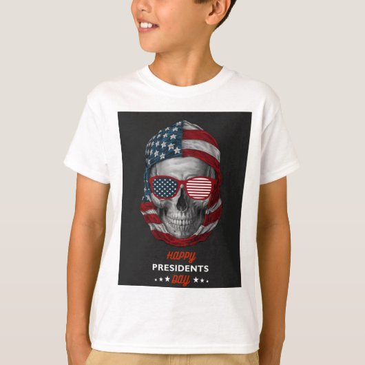 Happy President Day T-shirt (Voorkant)