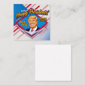 Happy presidenten Day 2025 Notitiekaartje (Voorkant / Achterkant)