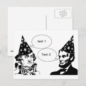 Happy Presidenten Day Briefkaart (Voorkant / Achterkant)