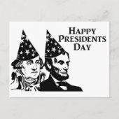 Happy Presidenten Day Briefkaart (Voorkant)