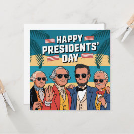 Happy presidenten Day Card