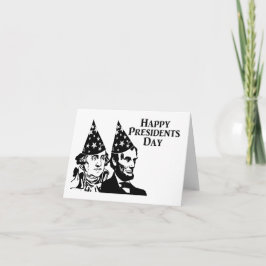 Happy Presidenten Day Kaart
