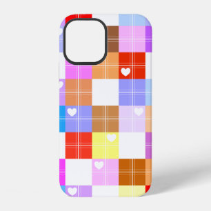 Happy - Pretty In Plaid 13 - iPhone Hoesje iPhone 12 Hoesje