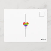 Happy Pride Day | 28 juni Rainbow Briefkaart (Achterkant)