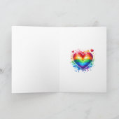 Happy Pride Day | 28 juni Rainbow Kaart (Binnen)