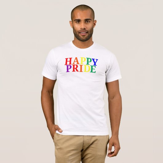 Happy Pride Month T-shirt (Voorkant volledig)