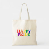 Happy Pride Month Tote Bag (Achterkant)