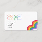 Happy PRIDE Visitekaartje (Voorkant)