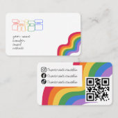 Happy PRIDE Visitekaartje (Voorkant / Achterkant)