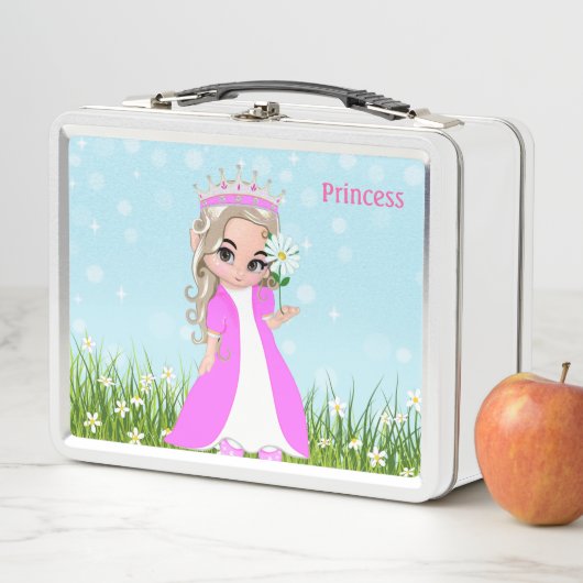 Happy Princess Dpress in Pink en Flowers (In situ)