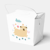Happy Puggy Favor Box Bedankdoosjes (Achterkant)