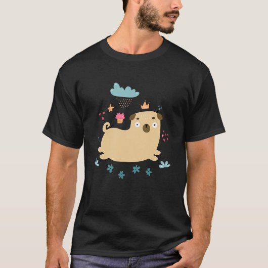 Happy Puggy Shirt (Voorkant)