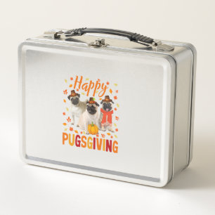 Happy Pugsgiving Cute Thanksgiving Pug Dog Week P