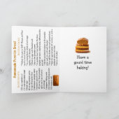 Happy Pumpkin Bread Day | October 30th Kaart (Binnen)