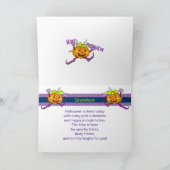 Happy Pumpkin Happy Halloween Kleinzoon Kaart (Binnen)