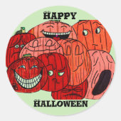 HAPPY PUMPKIN PATCH sticker (Voorkant)