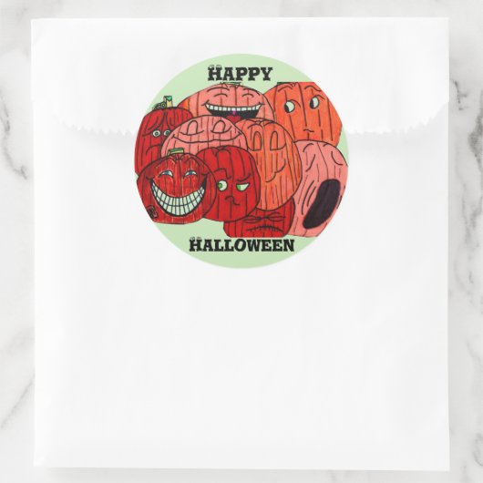 HAPPY PUMPKIN PATCH sticker (Tas)