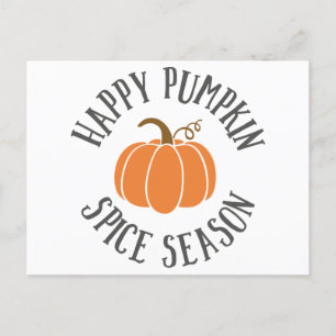 Happy Pumpkin Spice Season Briefkaart