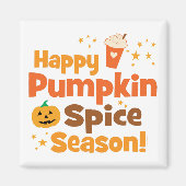 Happy Pumpkin Spice Season Magneet (Voorkant)