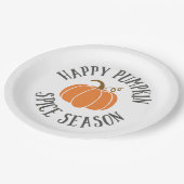 Happy Pumpkin Spice Season Papieren Bordje (Gekanteld)