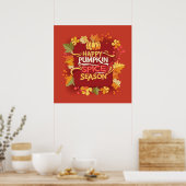 Happy Pumpkin Spice Season Poster (Keuken)