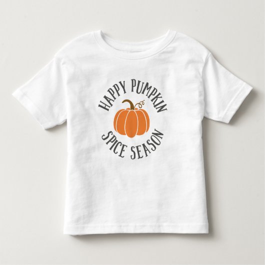 Happy Pumpkin Spice Season T-Shirt (Voorkant)