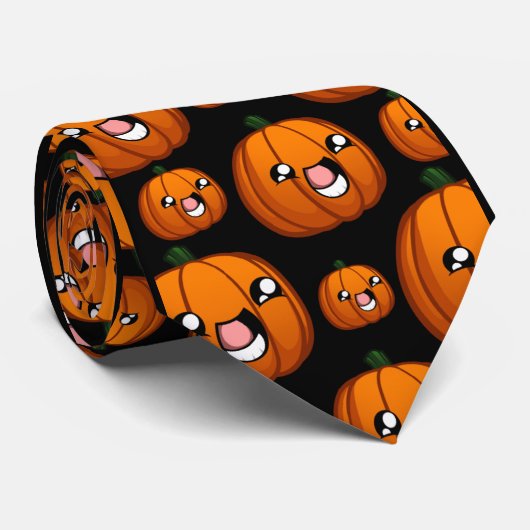 Happy Pumpkin-Stropdas Stropdas (Opgerold)