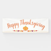 Happy Pumpkin-Thanksgiving Spandoek (Horizontaal)