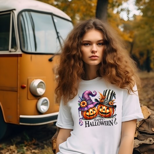 Happy Pumpkins in Petten T-shirt