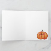 Happy Pumpkins - Schattige Halloween Kaart (Binnen)