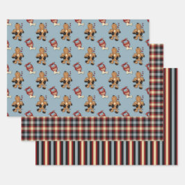 Happy Pup Doggie Love Wrapping Paper