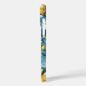 Happy Pup in een Zee Case-Mate iPhone Case (Achterkant / Links)