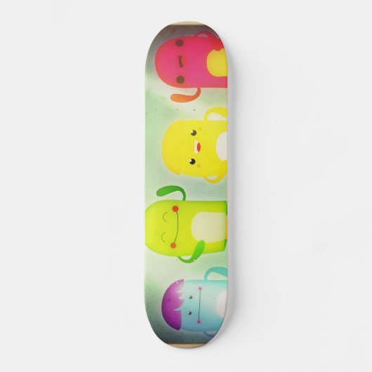 Happy Puppets Skateboard (Voorkant)