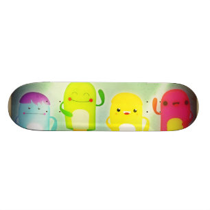 Happy Puppets Skateboard