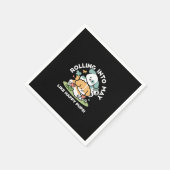 Happy Puppies Rolling Into May beroemd gemaakt doo Servet (Hoek)