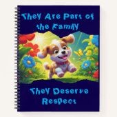 Happy Puppy/Cachorrito Felíz Notitieboek (Voorkant)