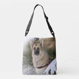 Happy puppy crossbody tas